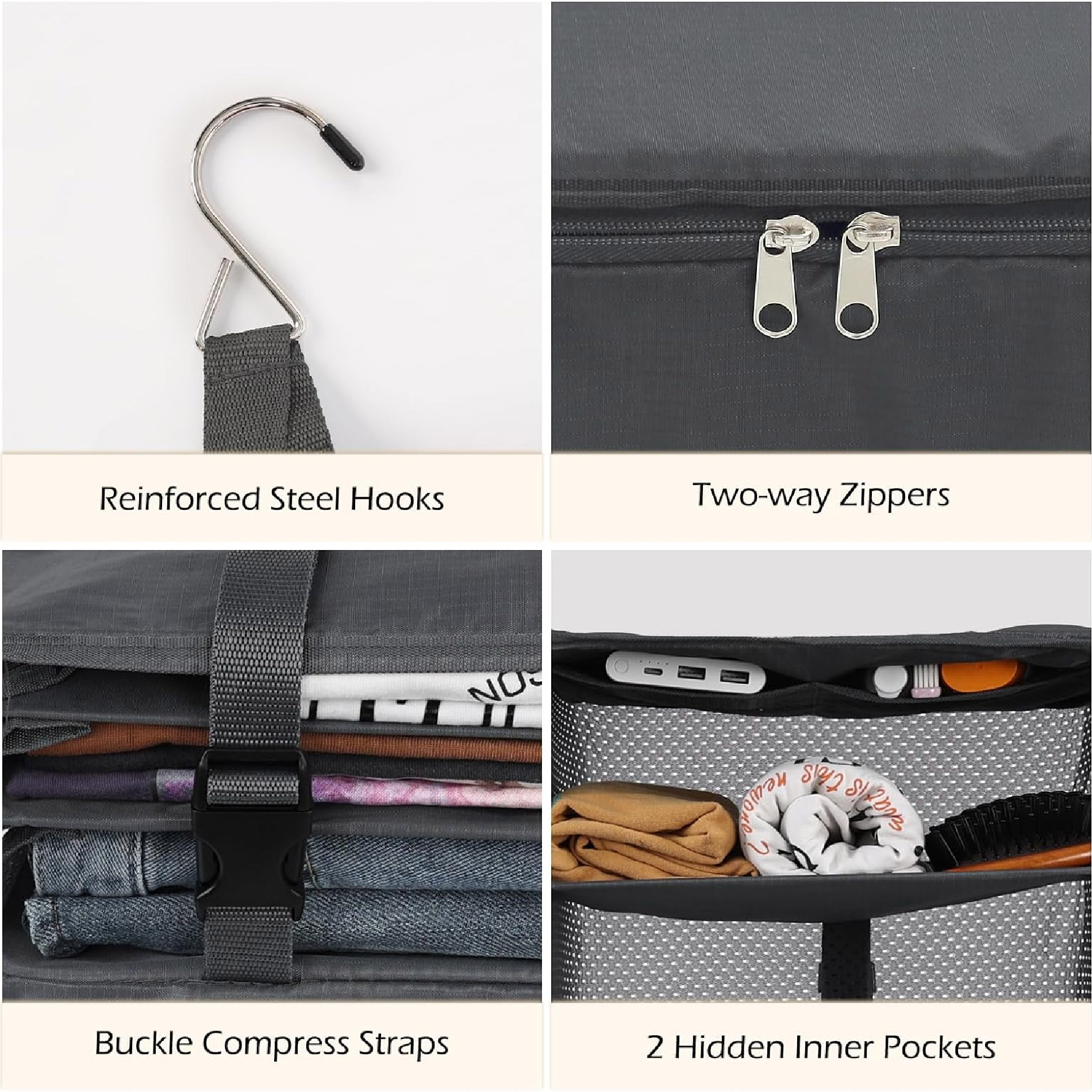 Miniatura 3 de Estante Viaje Portátil Colgante Plegable